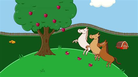 Sesame Street: 3 Playful Horses | Pipsqueak Animation