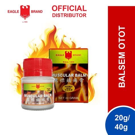 Eagle Muscular Balm 20g 40g Shopee Malaysia