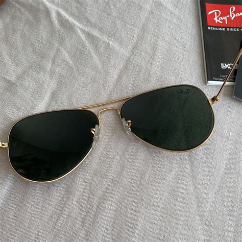 Ray Ban Accessories New Authentic Rayban Aviator Gold Sunglasses Rb325 Large Metal