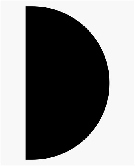 The Progress Bar Right Semicircle - Half Circle Black Png, Transparent ...