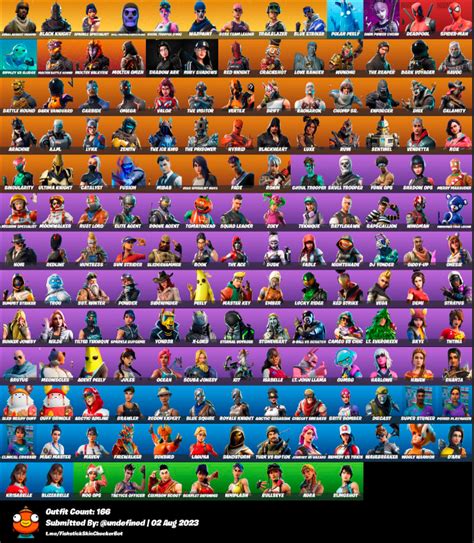 166 Skins Aerial Assault Trooper OG Skull Trooper OG Ghoul