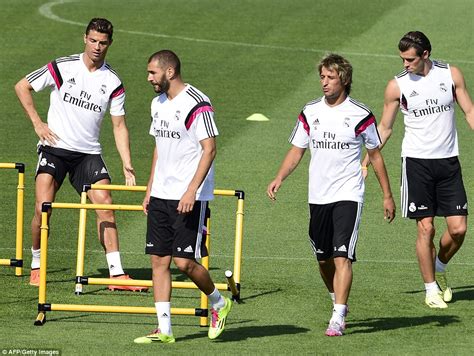 Cristiano Ronaldo and Karim Benzema Return to training in Real Madrid ...