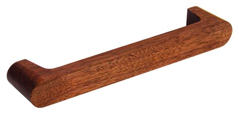 A Solid Walnut Cupboard Handle That Marries A Natural Wooden Handle