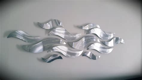 "Rip Tide" Large Metal Wall Sculpture by Brian Jones - DV8 Studio