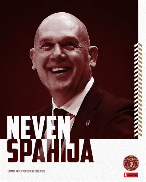 Reyer Venezia Ufficiale L Ingaggio Di Neven Spahija