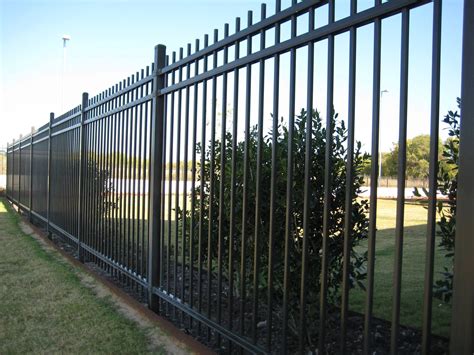 Ameristar Montage Plus Genesis Three Rail Fence Installed By Titan Fence And Supply Company