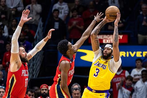 Record First Half Propels Lakers Past Pelicans