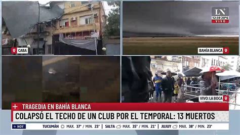 Tragedia En Bah A Blanca Muertos Y Internados Por El Temporal