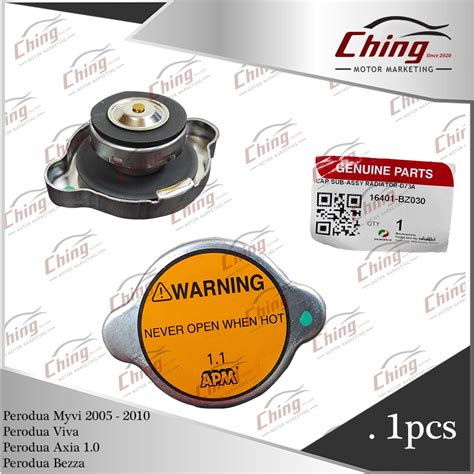 PERODUA PERODUA VIVA AXIA 1 0 BEZZA RADIATOR CAP 16401 BZ030