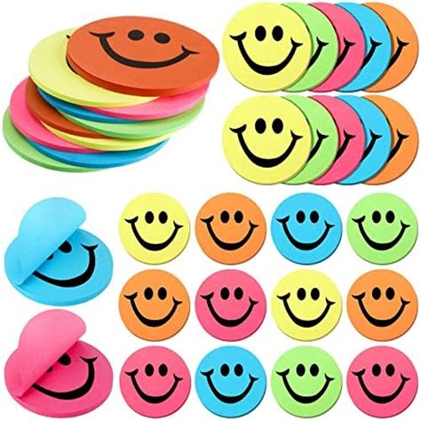 Emoticon Sticky Notes12 Silly Faces Stick On Memo Pads