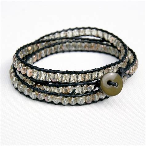 Beaded Wrap Bracelet - Happy Hour Projects