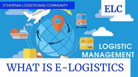 What Is E Logistics Concept Of E Logistics YouTube