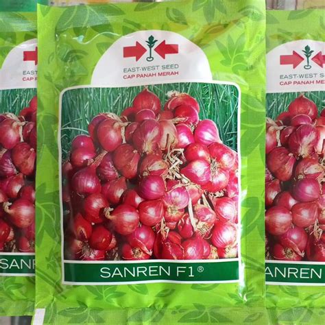 Jual Benih Bawang Merah Sanren F Gram Cap Panah Merah Shopee Indonesia