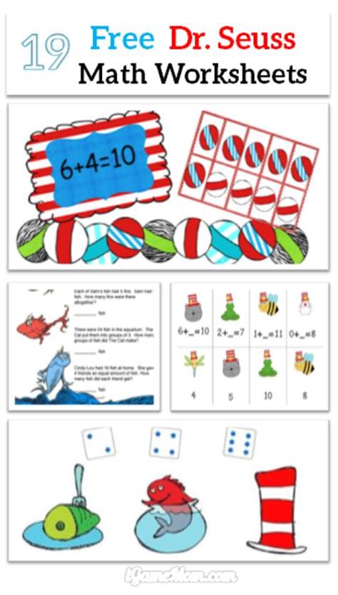 Math Activities Inspired By Dr Seuss Inspiration Laboratories