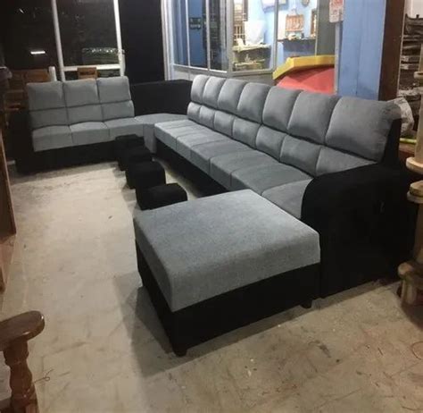 11 Seater Wood Living Room Sofa Set 3 7 1 Rexin At Rs 45000 Set In