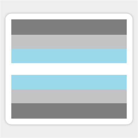 demiboy pride flag - Demiboy - Sticker | TeePublic