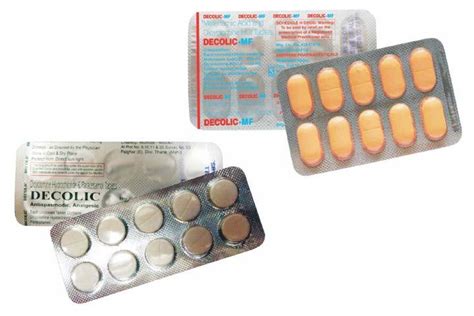 Decolic And Decolic Mf Tablets Sapphire Pharmaceuticals