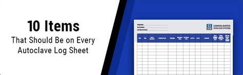 Autoclave Log Sheet Templates Tutoreorg Master Of Documents