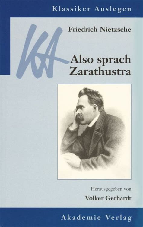 Friedrich Nietzsche Also Sprach Zarathustra