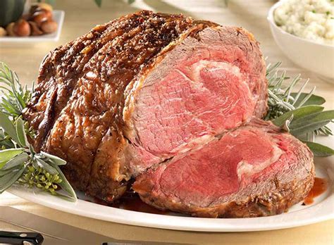 Herb Rubbed Rib Roast Star Ranch Angus