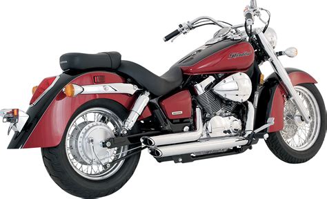 Vance And Hines Chrome Shortshots Motorcycle Exhaust 04 15 Honda Shadow