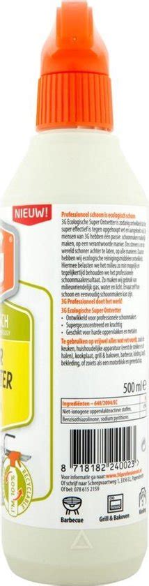 3G Professioneel Superontvetter Ecologisch 500 Ml Bol