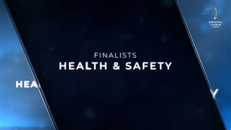 Crystal Cabin Award Finalists Health Safety Youtube