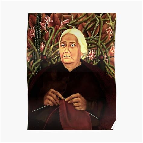 Portrait Of Dona Rosita Morillo By Frida Kahlo Poster For Sale By