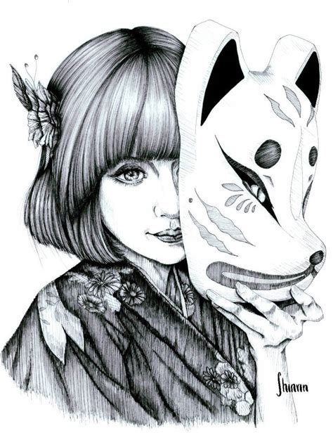 Kitsune mask by Shinrin11 on DeviantArt