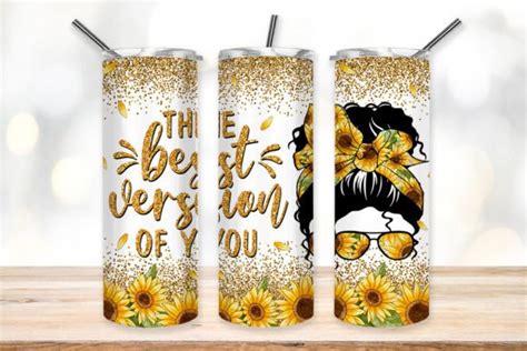 Sunflower Tumbler Mom Life Tumbler Png Graphic By Pinkpanda · Creative