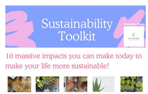 Your Free Sustainability Toolkit Asp Association Of Sustainability