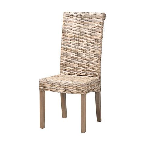 Bali Pari Santiago Gray Natural Kubu Rattan And Mango Wood Dining