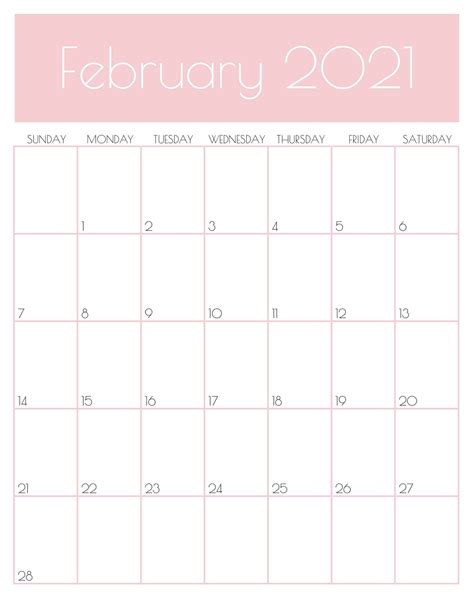 Free Printable 2023 February Calendar