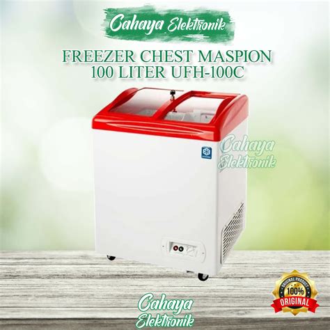 Jual Freezer Box Liter Maspion Ufh Garansi Resmi Original