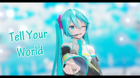 MMD YYB式初音ミク YYB Hatsune Miku Tell Your World 4k60Fps YouTube