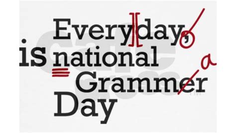 Today In Geek History: In 2008, National Grammar Day Begins | The Mary Sue