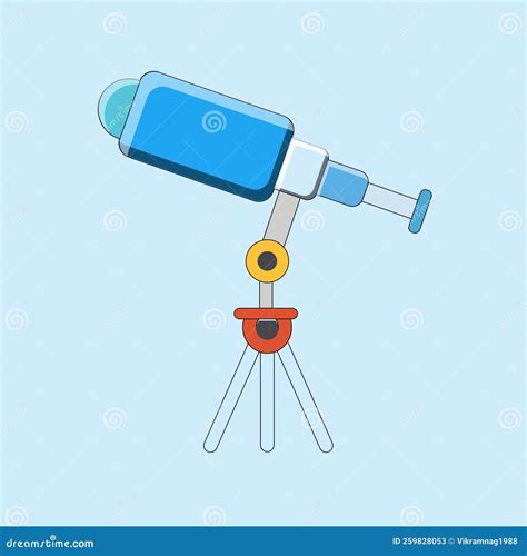 Telescope Vector Clipart | CartoonDealer.com #259828053