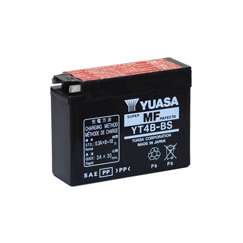 Achat Batterie moto Yuasa YT4B BS Pièce et accessooire moto Brestunt