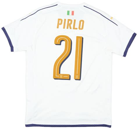 Italy Away Shirt Pirlo L