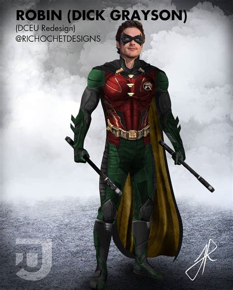 Dceu Robin I Dick Grayson By Richochetdesigns By Tytorthebarbarian On