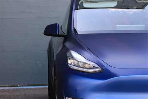 Tesla Model Y Matte Paint Protection Film Ppf Wrap Vancouver