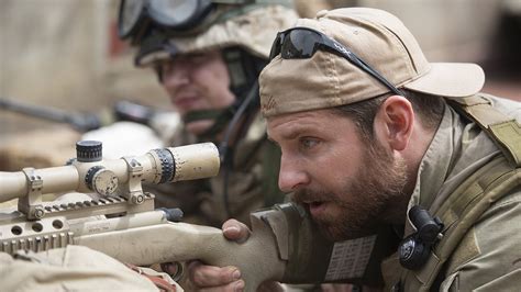 American Sniper Waffe Navy Seal Sniper Mit Gewehr In Aktion