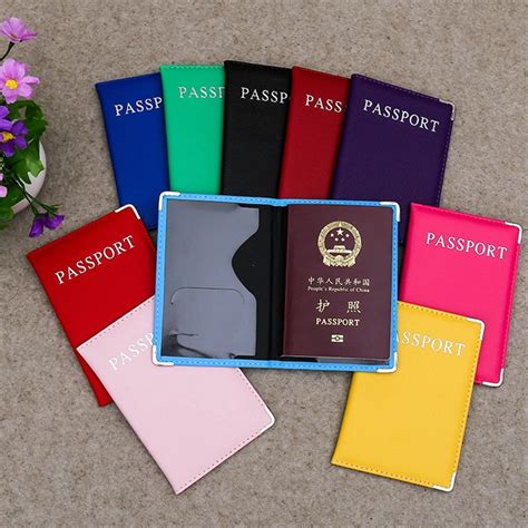 Travel Passport Cover Passport Case Holder Card Id Holders Travel Passport Cover