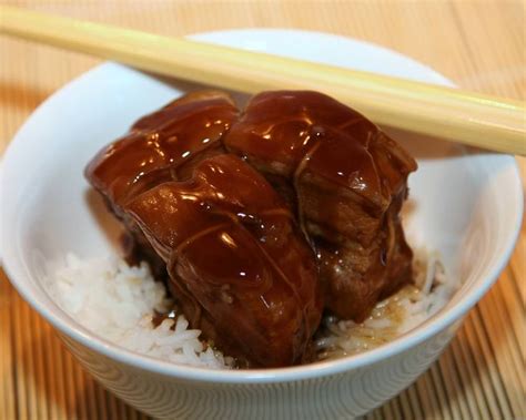 Homemade Braised Pork Belly Dong Po Rou Food