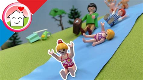 Playmobil En Francais Votre Propre Toboggan Aquatique Histoires Avec