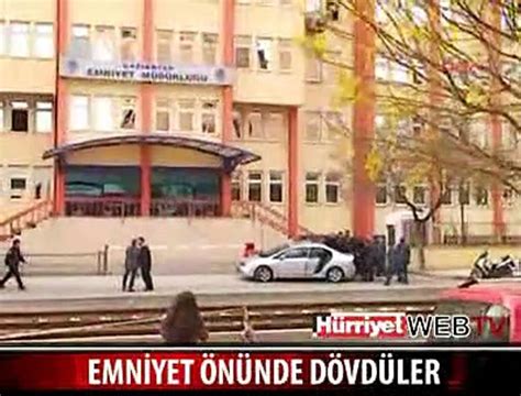 EMNİYET ÖNÜNDE ÖLDÜRESİYE DAYAK Dailymotion Video