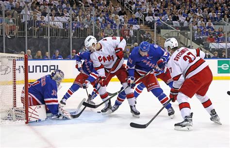 Hurricanes And Rangers Do It Again At Msg For Game Four