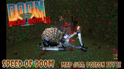 DOOM II Project Brutality 3 0 Speed Of Doom Map 23 Poison Ivy II