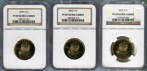 S Sacagawea Golden Dollars Ngc Pf Ultra Cameo For