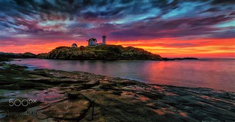 Sunrise Delight From My Archives Of The Maine Coast Comes The World